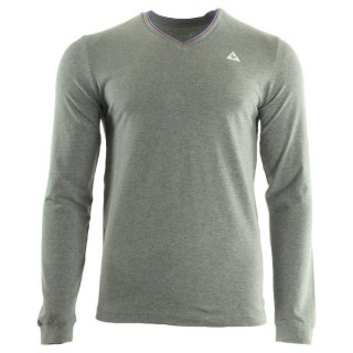 Le Coq Sportif New Lauzet Tee Ls M Light Heather Grey Gris T-Shirts Manches Longues Homme Lyon